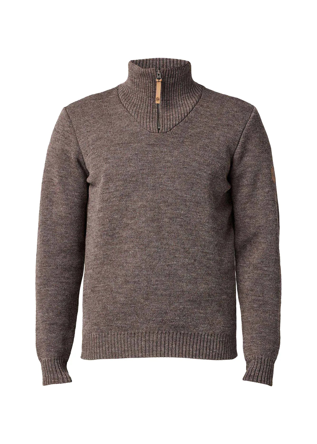 NLS ELM, 100% OFÄRGAD ULL — NUTMEG - Ivanhoe of Sweden