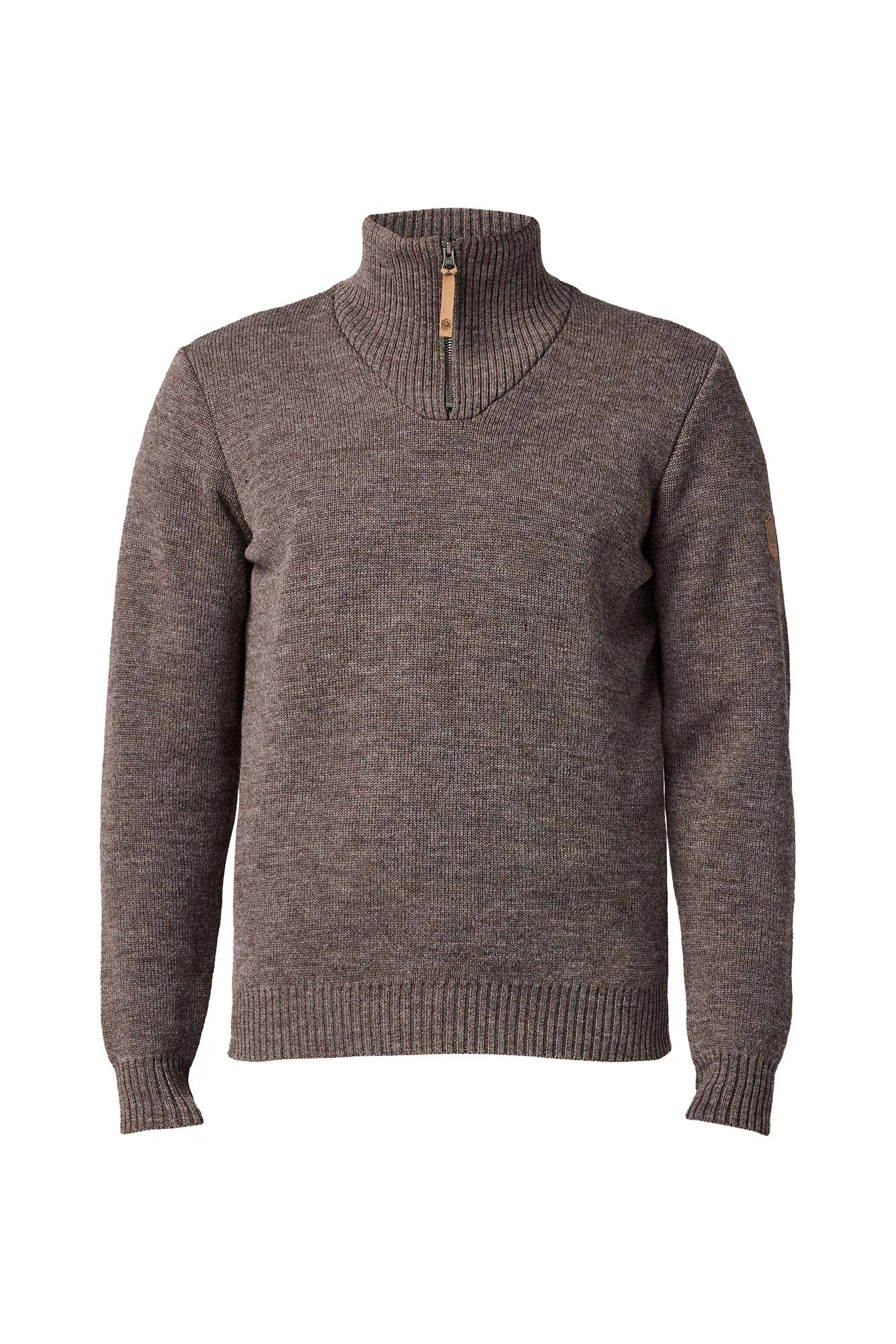 NLS ELM, 100% OFÄRGAD ULL — NUTMEG - Ivanhoe of Sweden