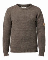 NLS PETAL MALE, 100% UNDYED WOOL  — NUTMEG