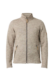 NLS SAP FULL ZIP, 100% OFÄRGAD ULL — LATTE - Ivanhoe of Sweden