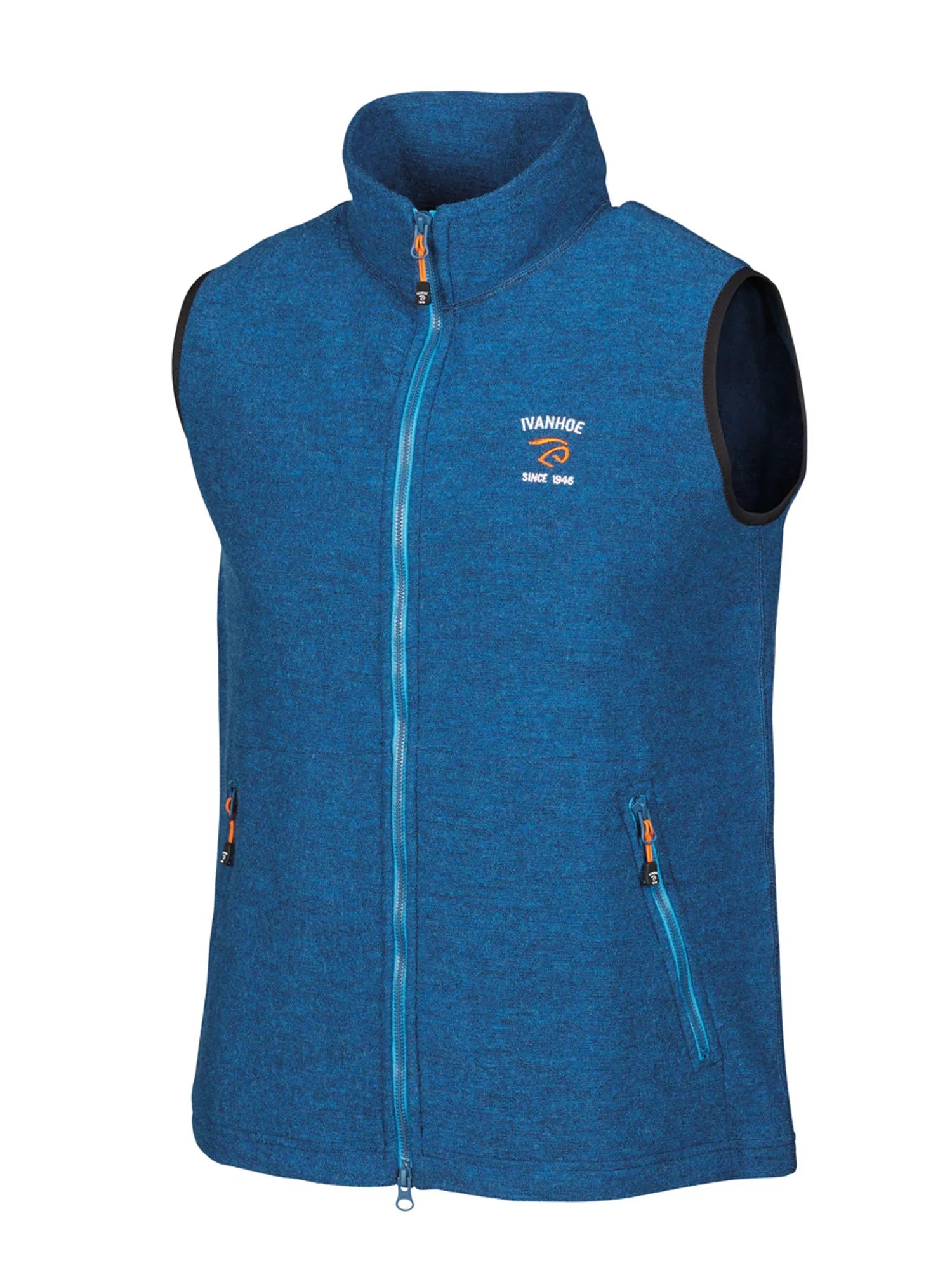 ELTON VEST, 98% ULL — ELECTRIC BLUE - Ivanhoe of Sweden