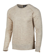 NLS BEECH CREWNECK, 100% OFÄRGAD ULL — BIRCH - Ivanhoe of Sweden