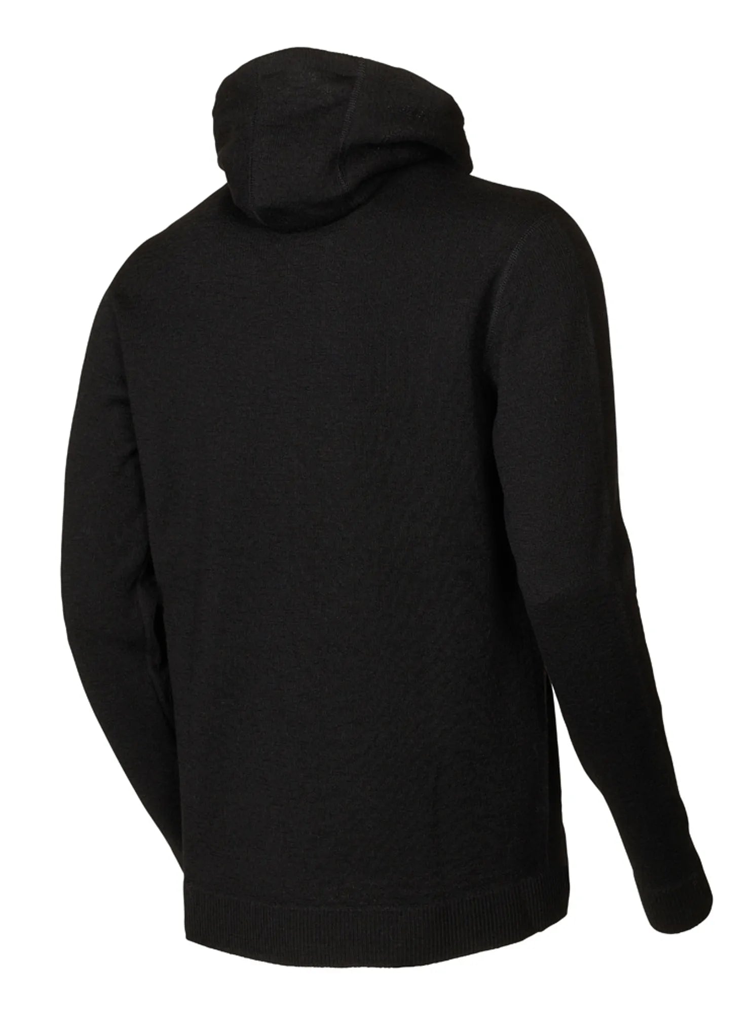 VOLMAR FULL ZIP, 69% ULL — BLACK - Ivanhoe of Sweden