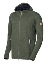 VOLMAR FULL ZIP, 69% ULL — LODEN GREEN
