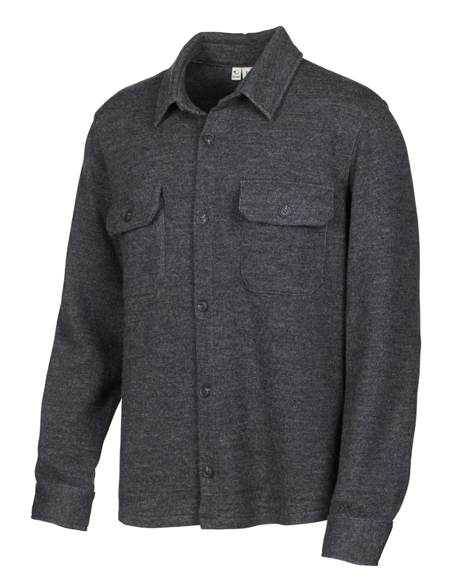 GY Grimstorp graphite marl i merinoull, produktbild