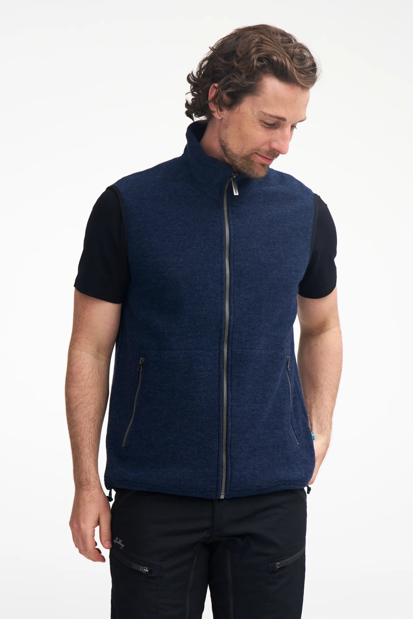 KURRE VEST, 60% FILTAD ULL, 40% LYOCELL — LODEN GREEN - Ivanhoe of Sweden