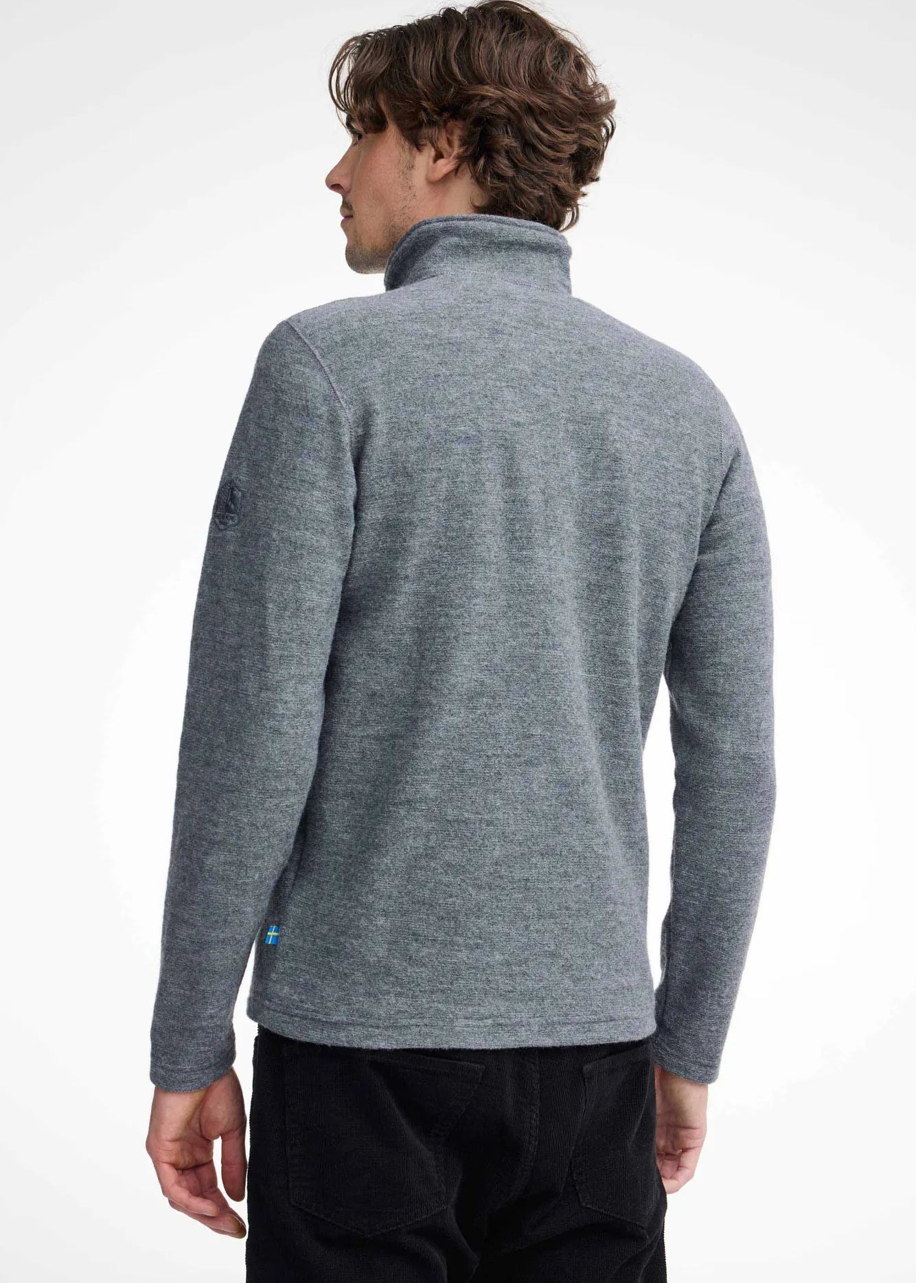 LOUIE FULL ZIP , 98% ULL — GREY - Ivanhoe of Sweden