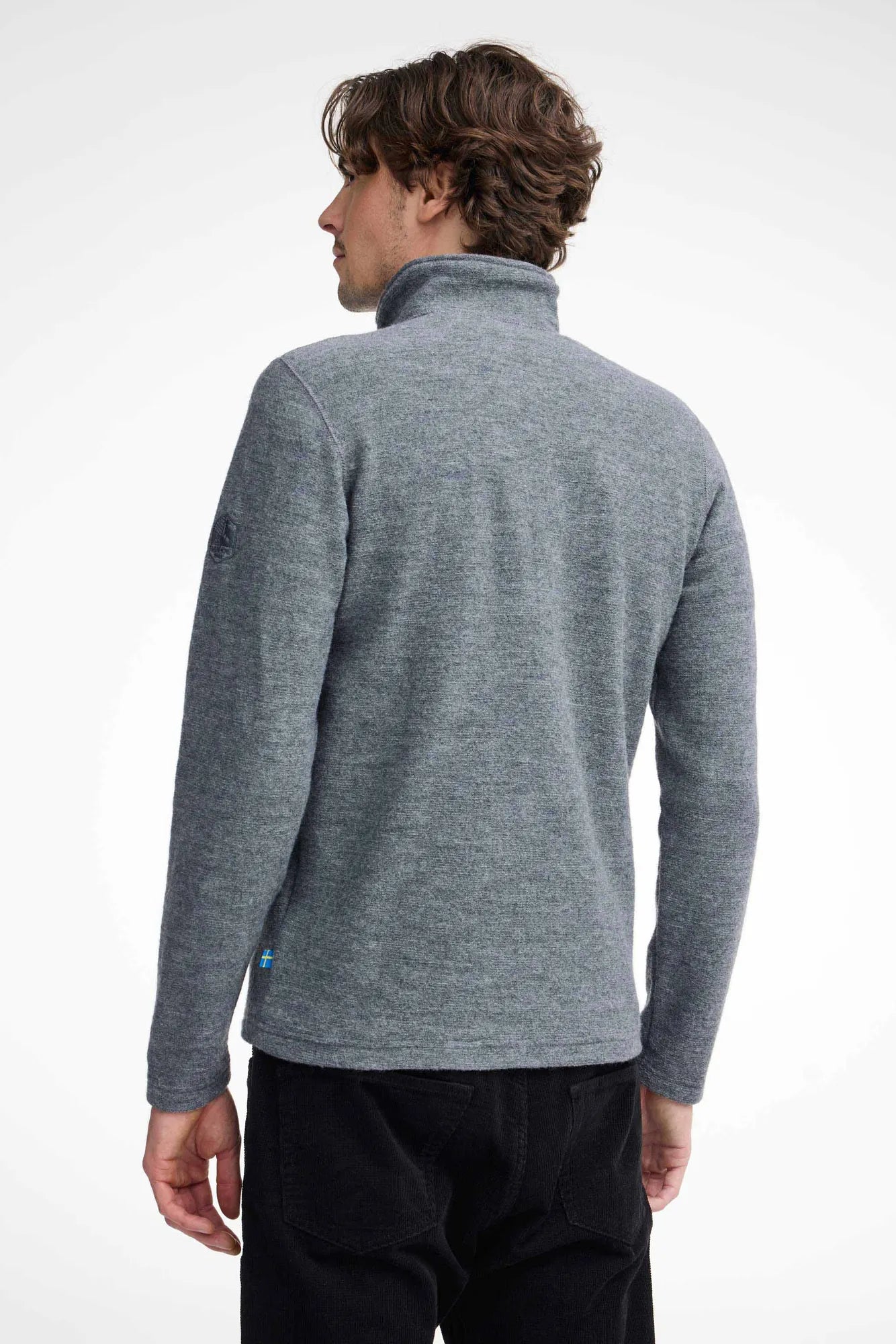 LOUIE FULL ZIP , 98% ULL — GREY - Ivanhoe of Sweden