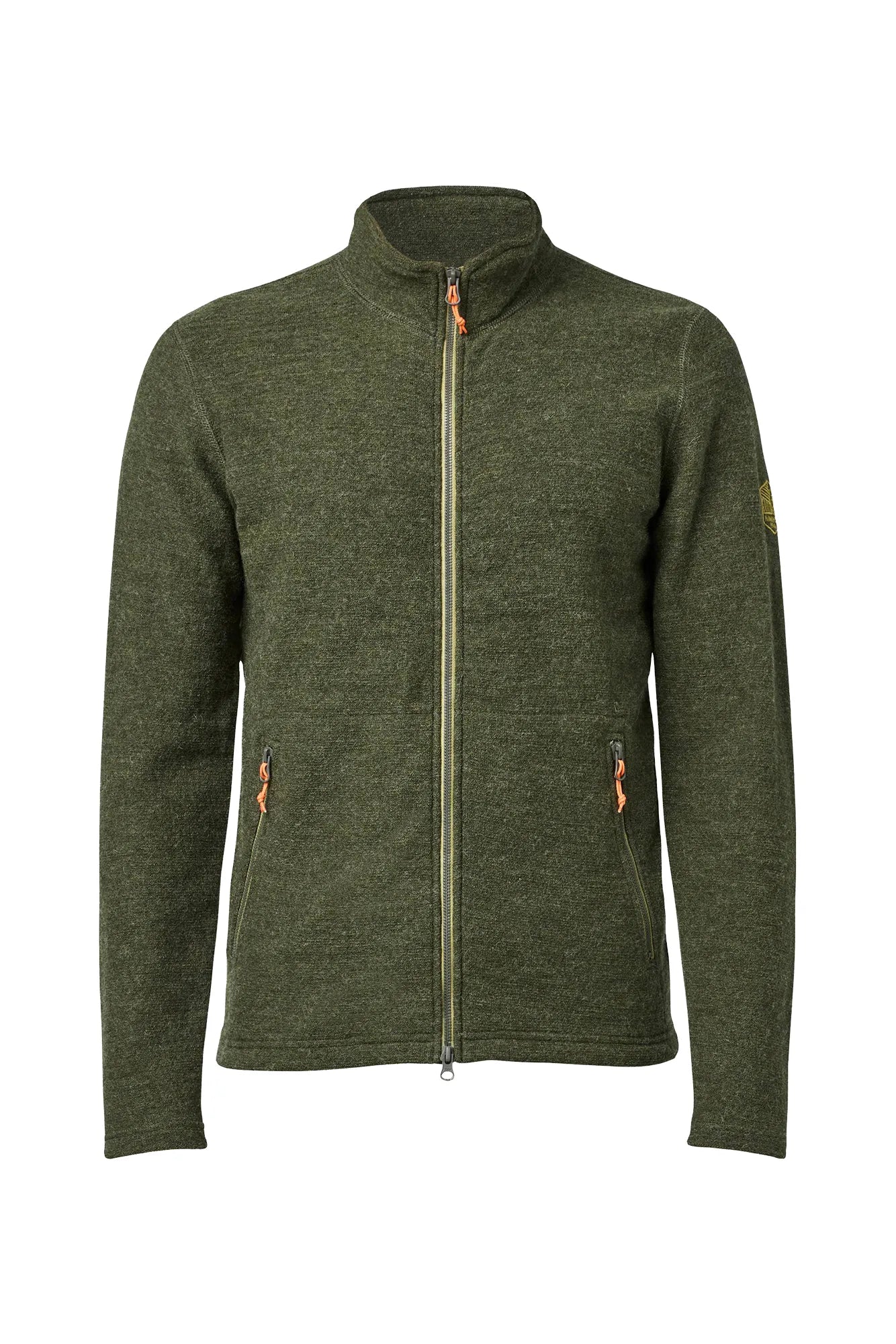 LOUIE FULL ZIP , 98% ULL — LODEN GREEN - Ivanhoe of Sweden