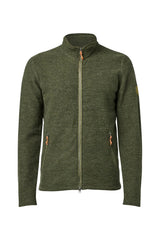 LOUIE FULL ZIP , 98% ULL — LODEN GREEN