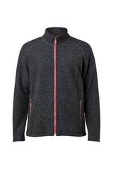 DANNY FULL ZIP — GRAPHITE MARL