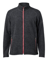 DANNY FULL ZIP — GRAPHITE MARL
