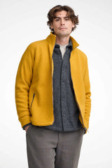 DANNY FULL ZIP, 100% FILTAD ULL  — AUTUMN BLAZE