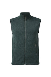 RALF VEST, 100% FINE MERINOULL — RIFLE GREEN - Ivanhoe of Sweden