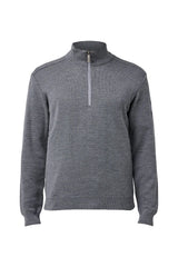 RUBEN HALF ZIP — GREY