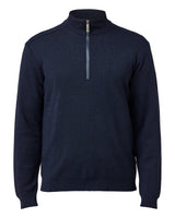 RUBEN HALF ZIP — NAVY