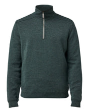 RUBEN HALF ZIP WB, 100% FINE MERINOULL — RIFLE GREEN - Ivanhoe of Sweden