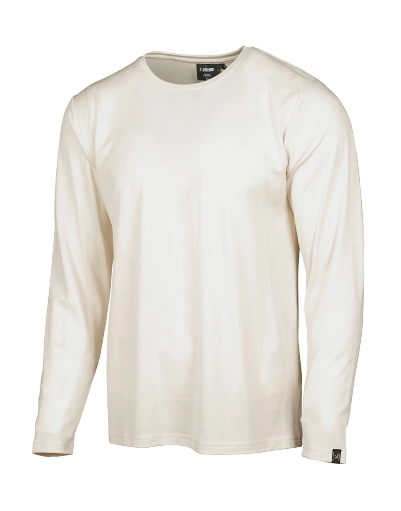 UNDERWOOL MERINO LONG SLEEVE MALE — NATURAL WHITE - Ivanhoe of Sweden