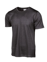UNDERWOOL CEASAR T-SHIRT, 100% EXTRA FIN MERINOULL — GRAPHITE MARL