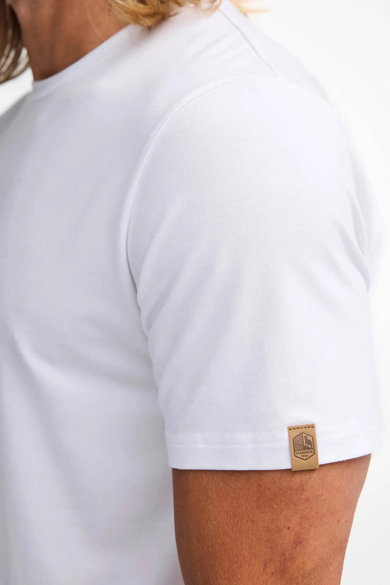 GY OTTO T-SHIRT — WHITE - Ivanhoe of Sweden