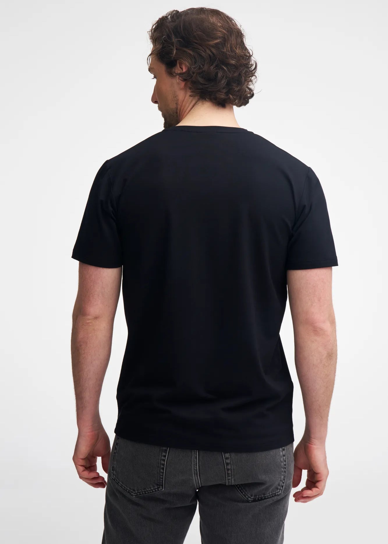 GY OTTO T - SHIRT — BLACK - Ivanhoe of Sweden