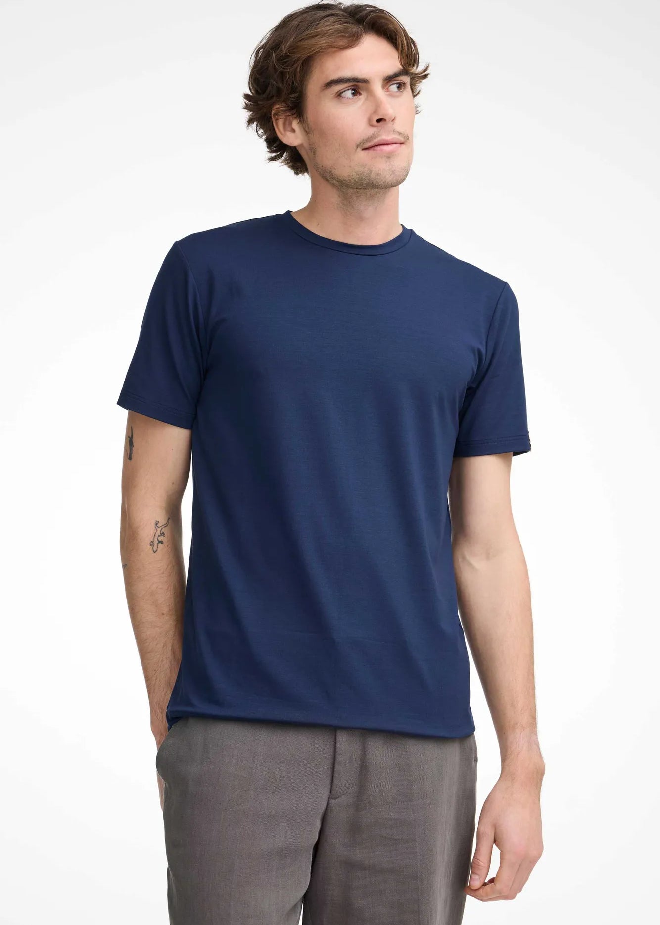 GY OTTO T - SHIRT — NAVY - Ivanhoe of Sweden