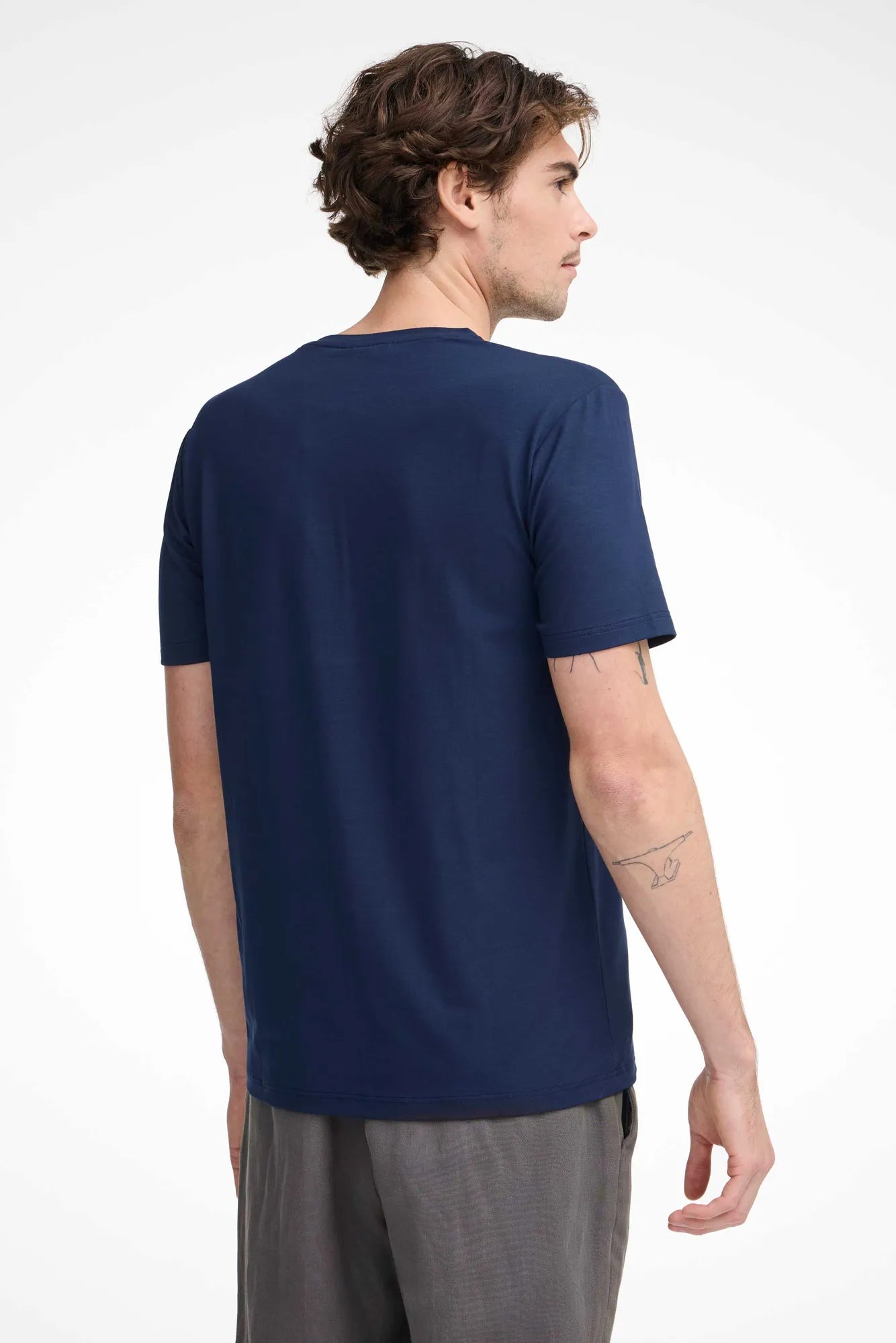 GY OTTO T - SHIRT — NAVY - Ivanhoe of Sweden
