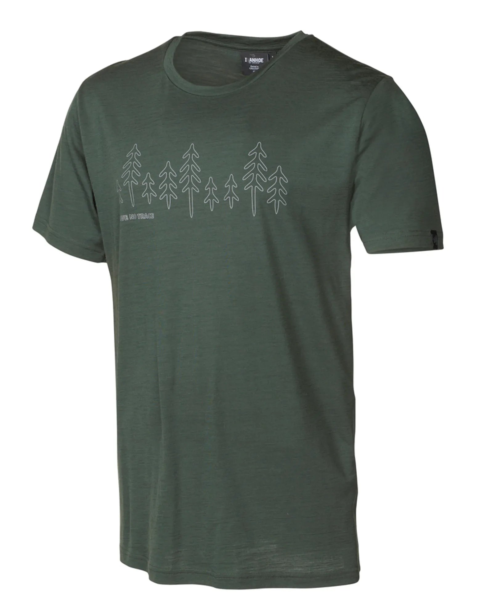 UW CEASAR FIR, 100% EXTRA FIN MERINO ULL — RIFLE GREEN - Ivanhoe of Sweden
