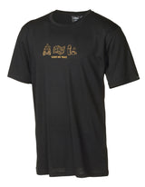 UW CEASAR ADVENTURE, 100% EXTRA FIN MERINO ULL — BLACK