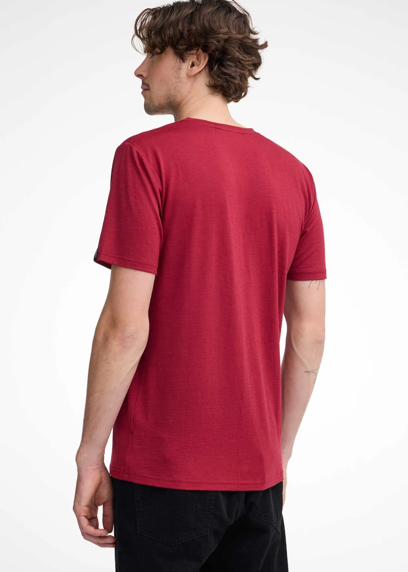 UW CEASAR ADVENTURE, 100% EXTRA FIN MERINO ULL — ROYAL CHERRY - Ivanhoe of Sweden
