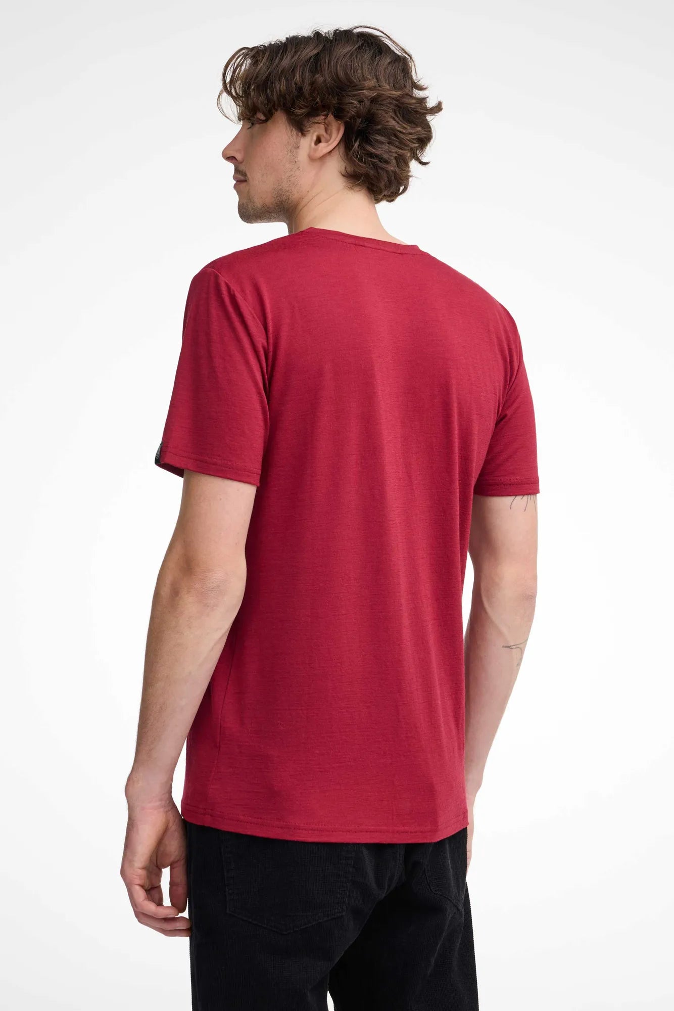 UW CEASAR ADVENTURE, 100% EXTRA FIN MERINO ULL — ROYAL CHERRY - Ivanhoe of Sweden