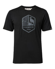 UW CEASAR SHIELD, 100% EXTRA FIN MERINO ULL — BLACK - Ivanhoe of Sweden