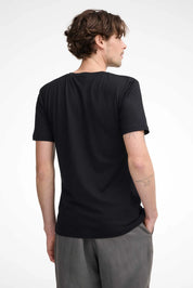 UW CEASAR SHIELD, 100% EXTRA FIN MERINO ULL — BLACK - Ivanhoe of Sweden