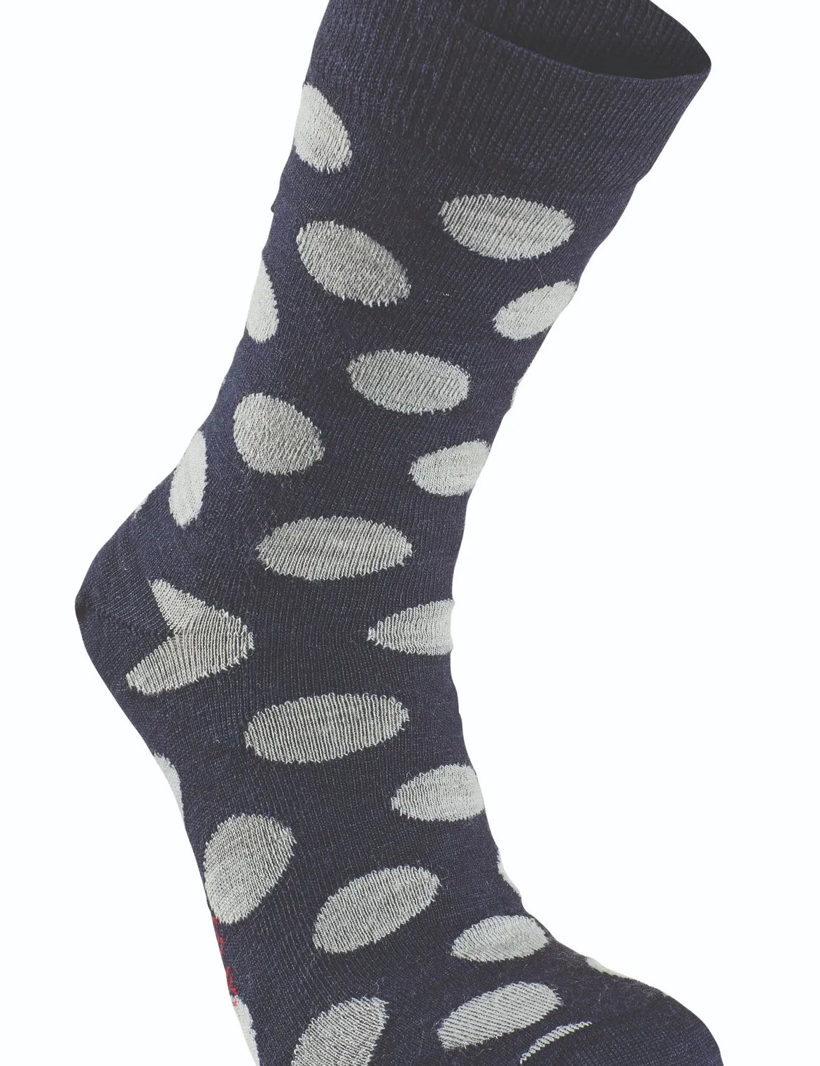 WOOL SOCK DOT — LIGHT NAVY - Ivanhoe of Sweden