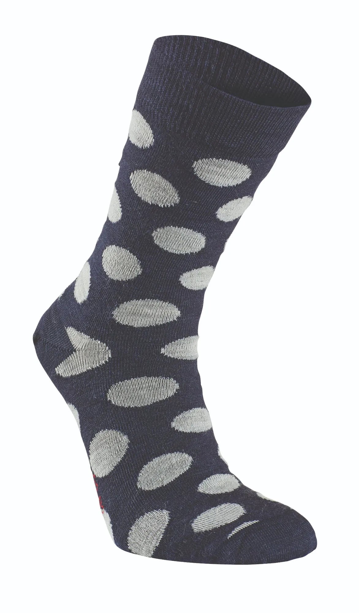 WOOL SOCK DOT — LIGHT NAVY - Ivanhoe of Sweden