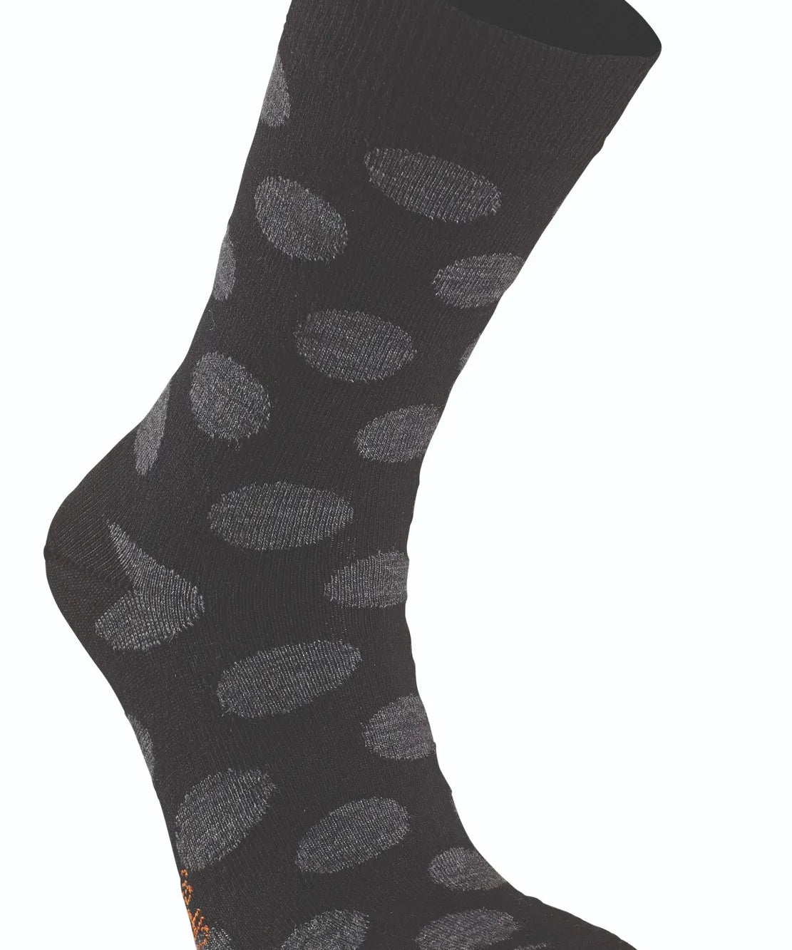 WOOL SOCK DOT — BLACK - Ivanhoe of Sweden
