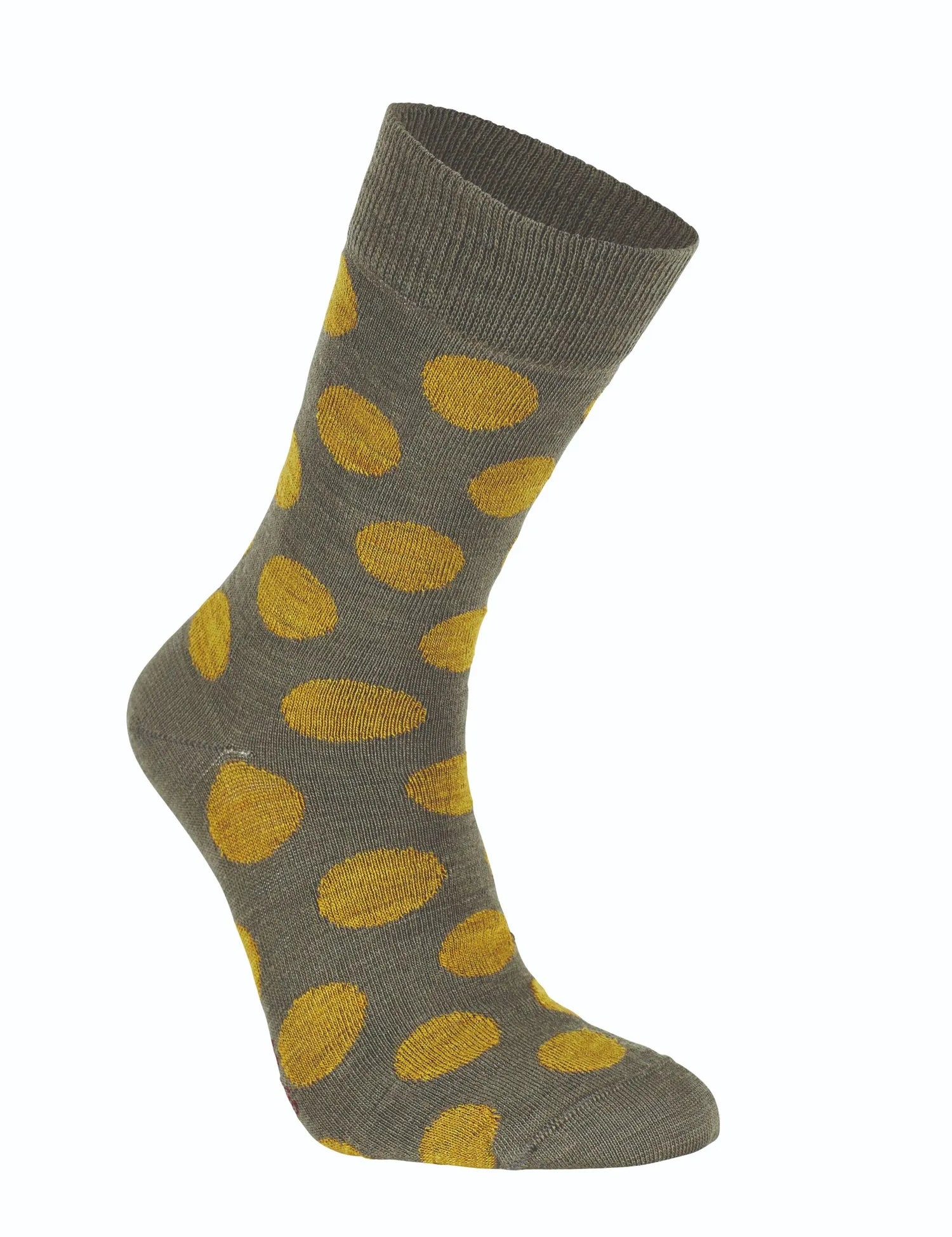 WOOL SOCK DOT — LODEN GREEN - Ivanhoe of Sweden