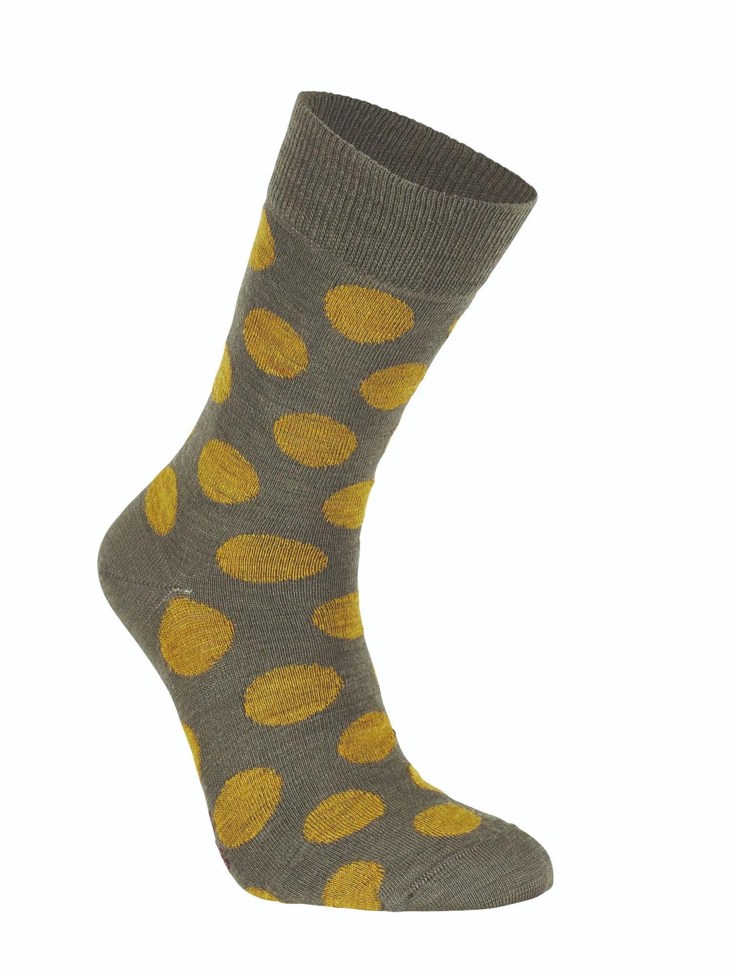 WOOL SOCK DOT — LODEN GREEN - Ivanhoe of Sweden