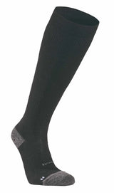 WOOL SOCK COMPRESSION — BLACK