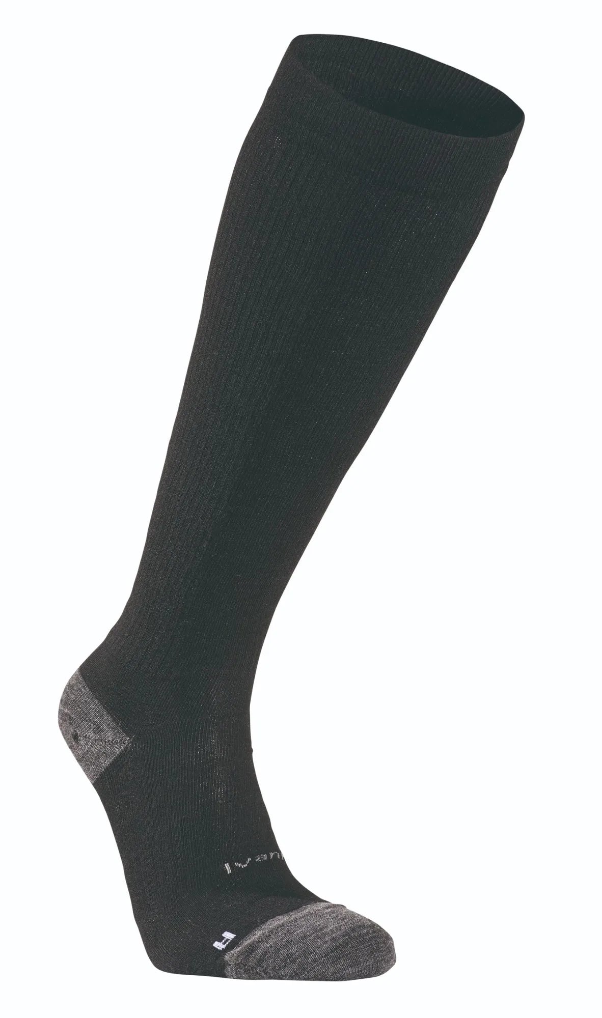 WOOL SOCK COMPRESSION — BLACK - Ivanhoe of Sweden