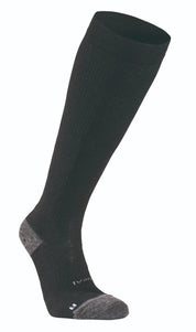 WOOL SOCK COMPRESSION — BLACK - Ivanhoe of Sweden