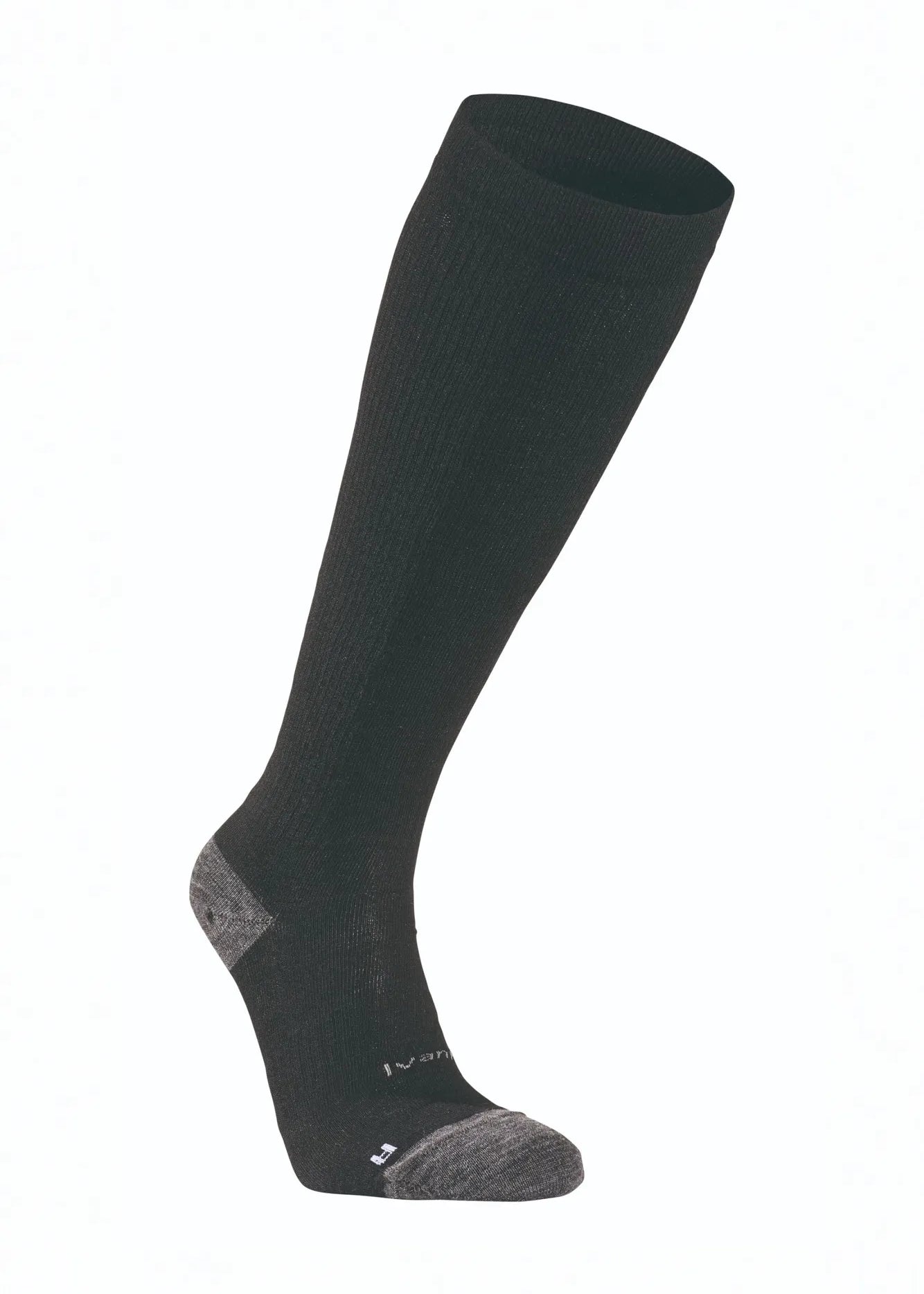 WOOL SOCK COMPRESSION — BLACK - Ivanhoe of Sweden