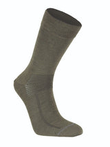 WOOL SOCK, TUNN ULLSTRUMPA MED FÖRSTÄRKNING — LODEN GREEN