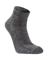 WOOL SOCK LOW — GREY MARL