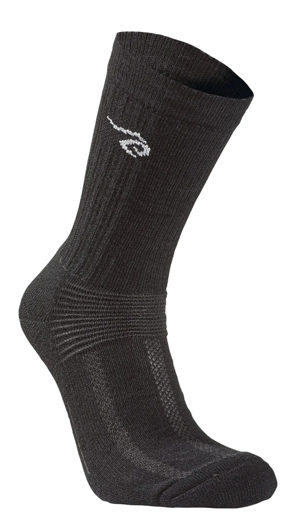 WOOL SOCK TREKK — BLACK - Ivanhoe of Sweden