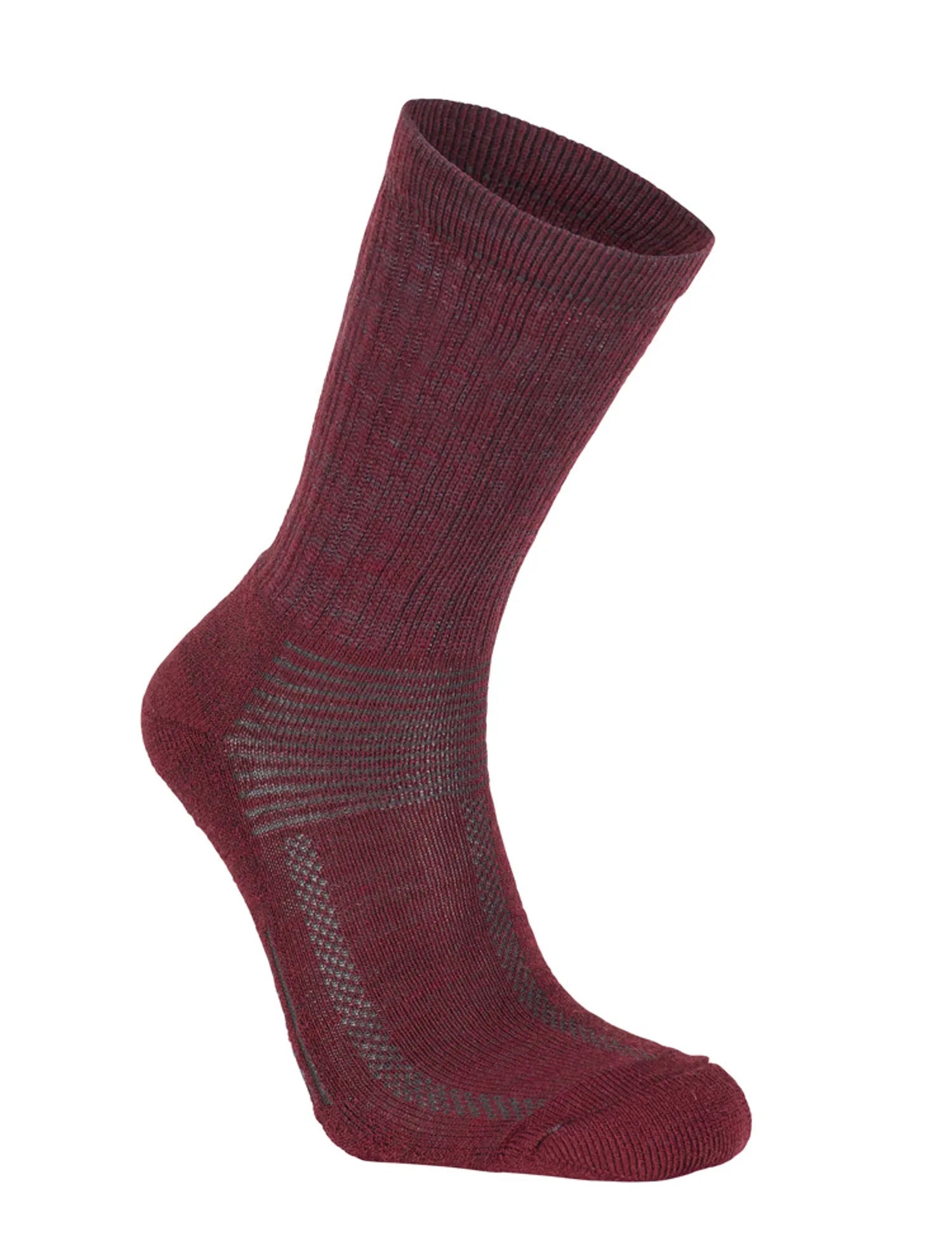 WOOL SOCK TREKK — RUBY WINE - Ivanhoe of Sweden