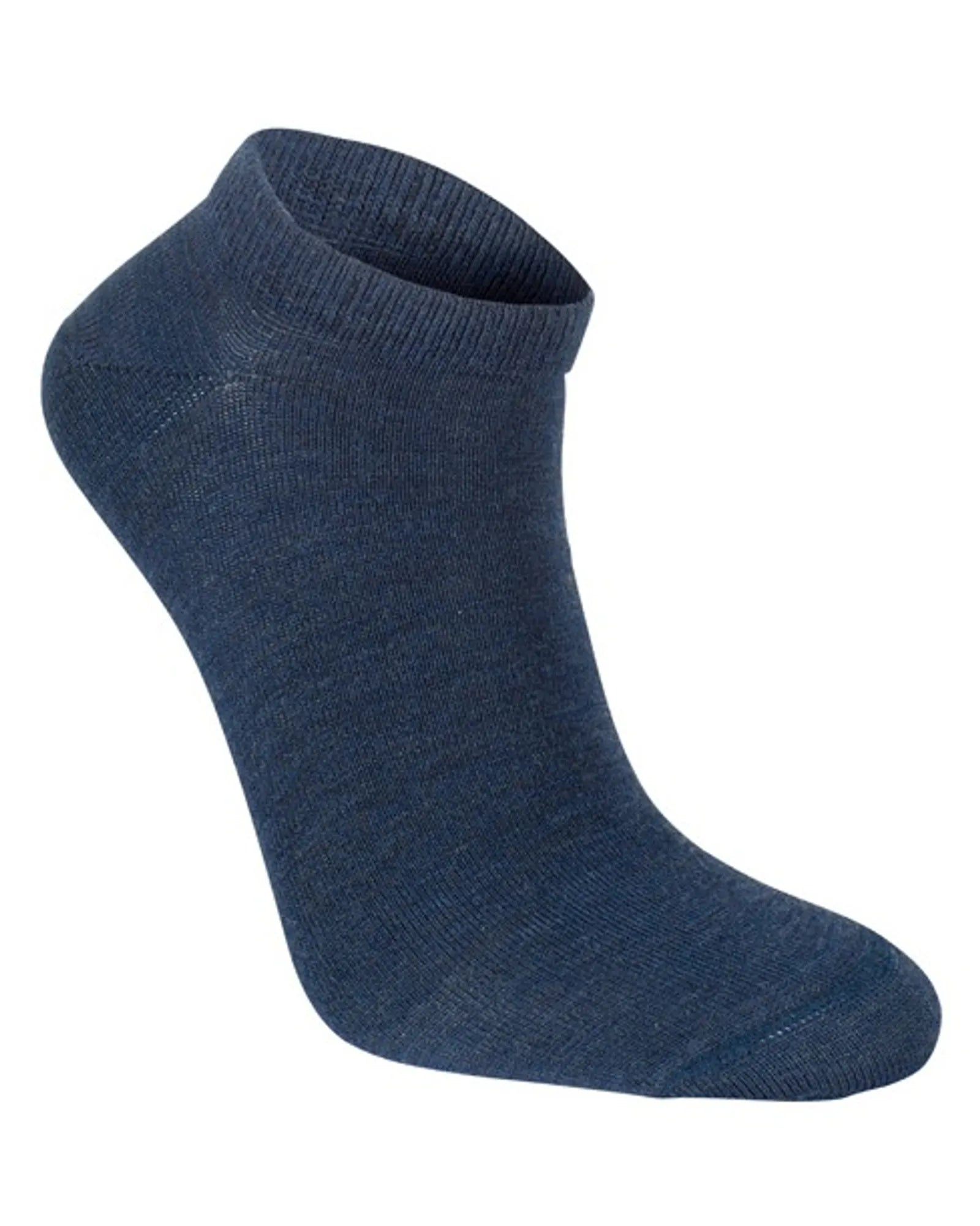 WOOL SOCK X-LOW, 90% MERINO ULL — LIGHT NAVY - Ivanhoe of Sweden