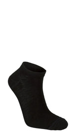 WOOL SOCK X-LOW, 90% MERINO ULL — BLACK