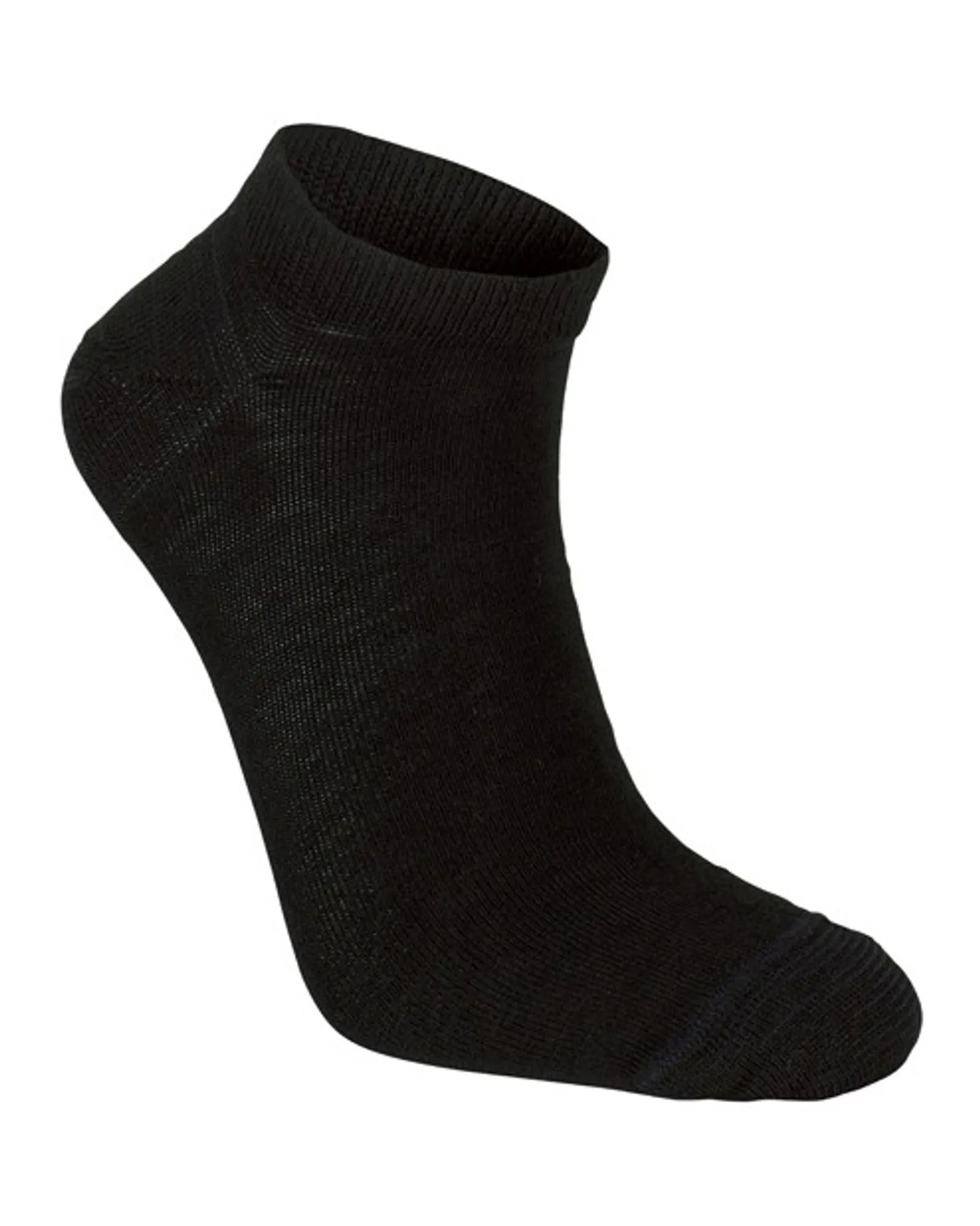 WOOL SOCK X-LOW, 90% MERINO ULL — BLACK - Ivanhoe of Sweden