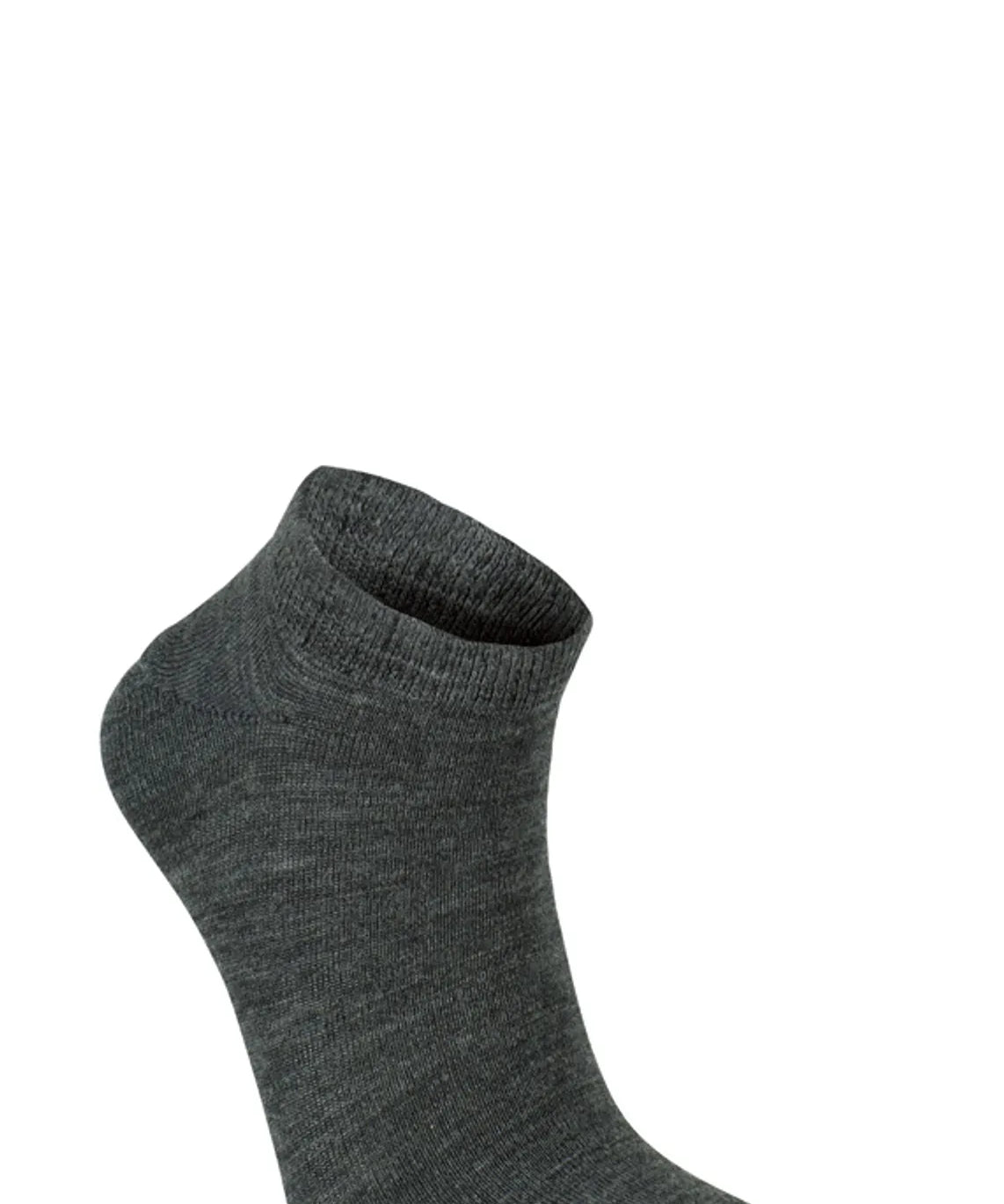 WOOL SOCK X - LOW, 90% MERINO ULL — GREY MARL - Ivanhoe of Sweden